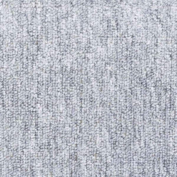 vidaXL Trappematter 20 stk 65x24x4 cm lysegrå halvrund store