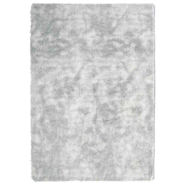 vidaXL Pörrömatto korkeanukkainen NAVARRA vaaleanharmaa 120x170 cm