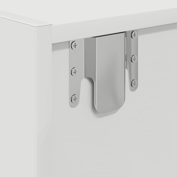 vidaXL TV-benk hvit 60x31x25,5 cm konstruert tre