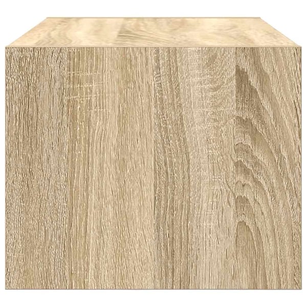 vidaXL TV-benk sonoma eik 60x31x25,5 cm konstruert tre