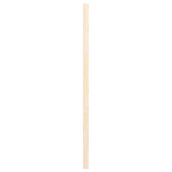 vidaXL skabslåger 2 stk. 61,5x29,5 cm lameldesign massivt fyrretræ