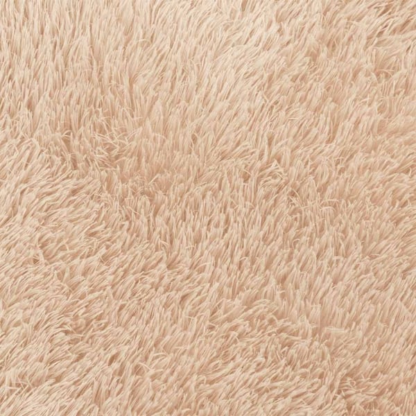 vidaXL Flossteppe med lang luv NAVARRA beige 130x200 cm polyester