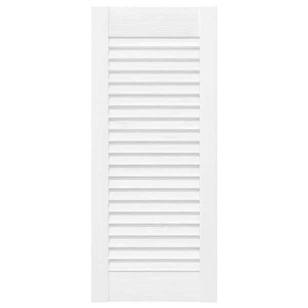 vidaXL skabslåger 2 stk. 69x29,5 cm lameldesign hvid