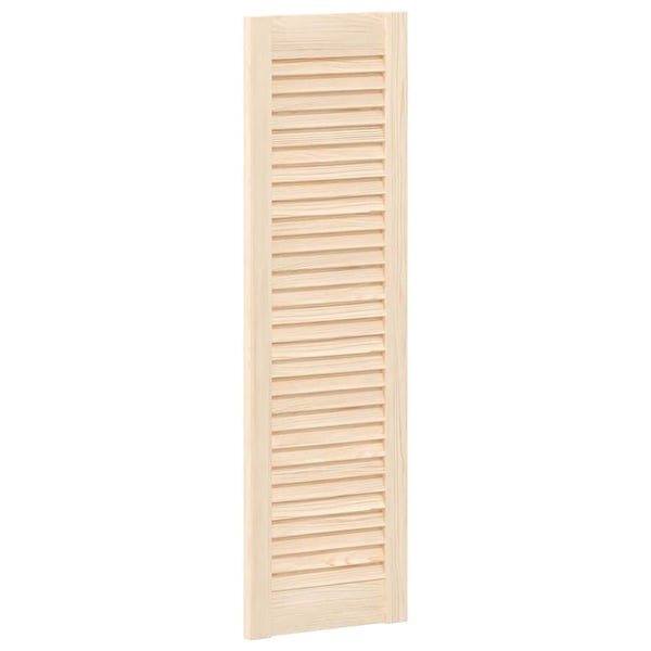 vidaXL skabslåger 4 stk. 99x29,5 cm lameldesign massivt fyrretræ