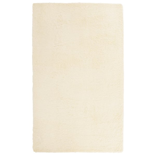 vidaXL Pörrömatto korkeanukkainen NAVARRA kerma 80x150 cm polyesteri