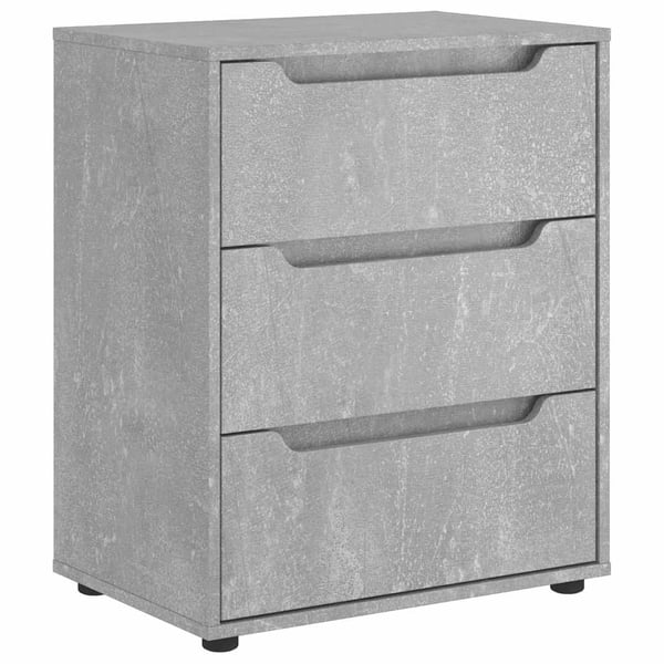 vidaXL skænk VISNES 60x40x73 cm konstrueret træ betongrå