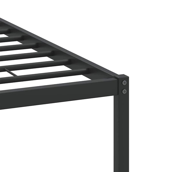 vidaXL Sengeramme uten madrass sonoma eik 120x190 cm konstruert tre