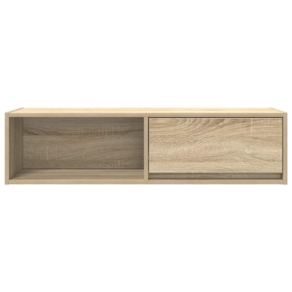 vidaXL TV-benker 2 stk sonoma eik 100x31x25,5 cm konstruert tre