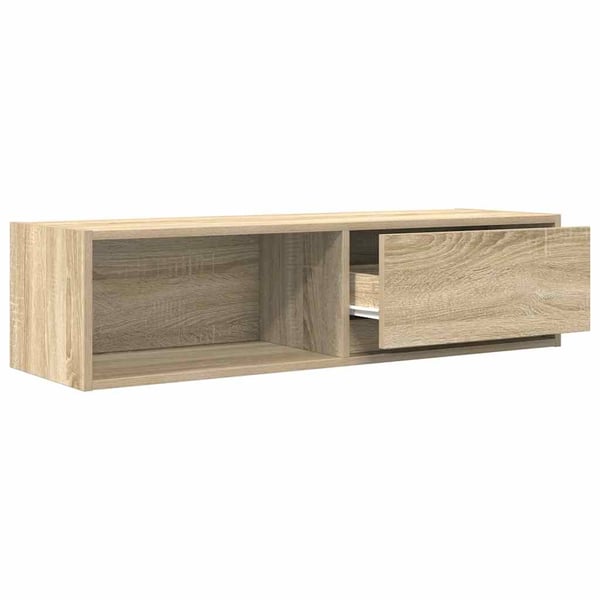 vidaXL TV-benker 2 stk sonoma eik 100x31x25,5 cm konstruert tre