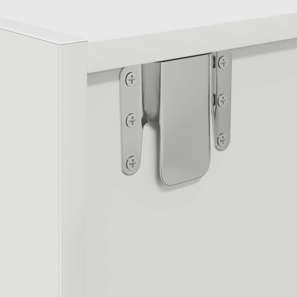 vidaXL TV Kaappi Valkoinen 100x31x25,5 cm Engineered Wood