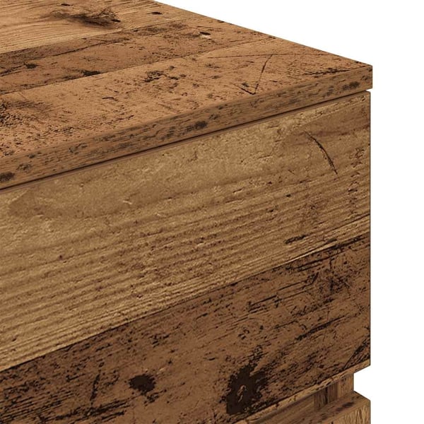 vidaXL Nattbord gammelt tre 39x35x65 cm konstruert tre