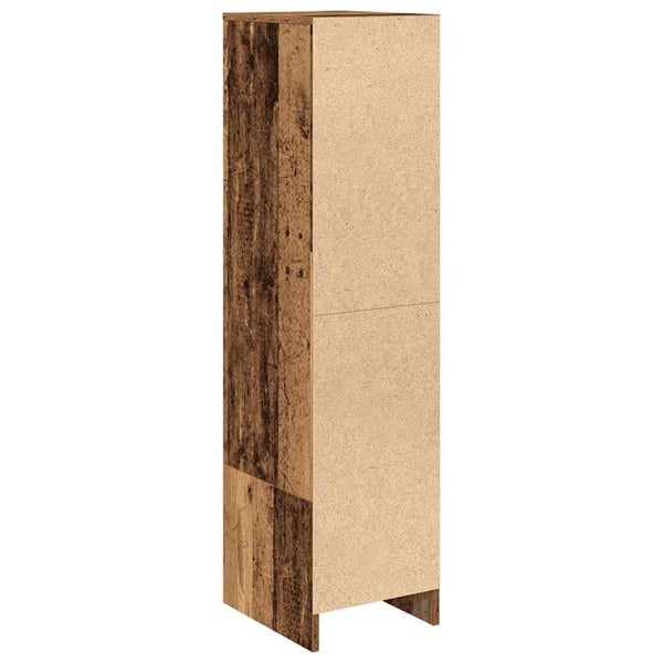 vidaXL Highboard gammelt tre 29,5x34x119,5 cm konstruert tre