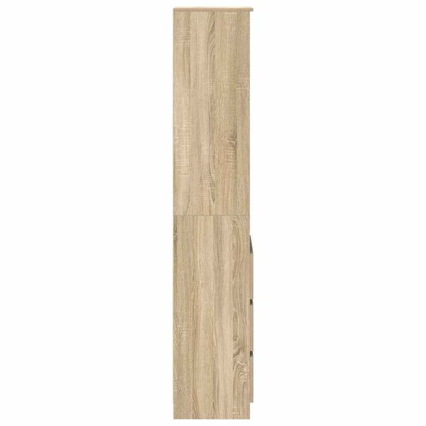 vidaXL Høybord sonoma eik 37,5x35x180 cm konstruert tre