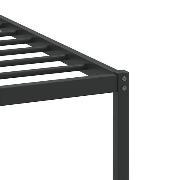 vidaXL Sengeramme uten madrass sonoma eik 90x200 cm konstruert tre