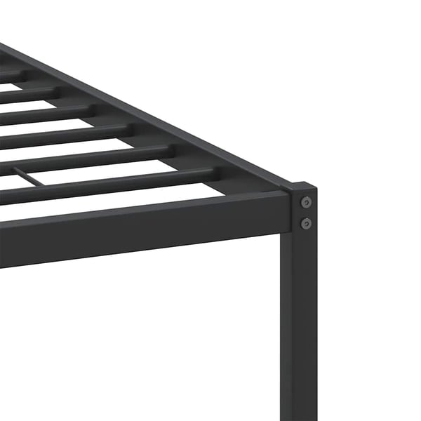 vidaXL Sengeramme uten madrass brun eik 120x190 cm konstruert tre