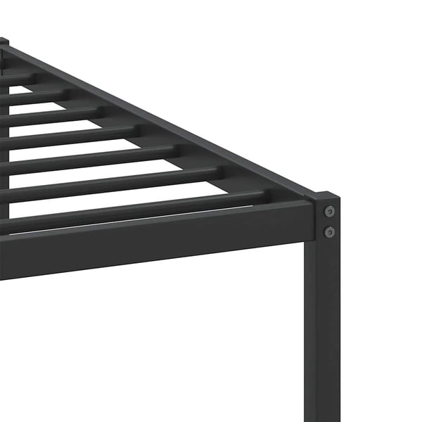 vidaXL Sengeramme uten madrass brun eik 160x200 cm konstruert tre