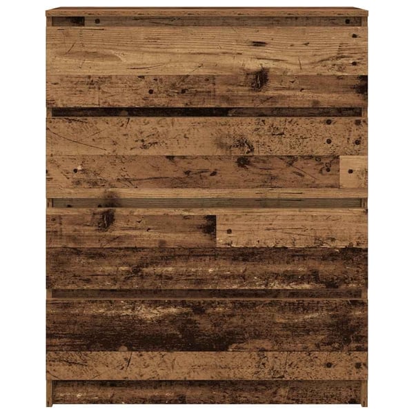 vidaXL Skjenk gammelt tre 80x35x99 cm konstruert tre
