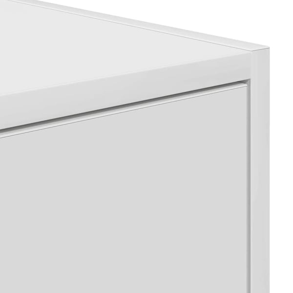 vidaXL TV-benker 2 stk hvit 60x31x25,5 cm konstruert tre