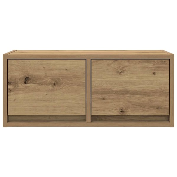 vidaXL TV-benker 2 stk artisan eik 60x31x25,5 cm konstruert tre