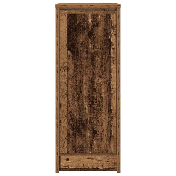 vidaXL Skjenk gammelt tre 29,5x34x76 cm konstruert tre
