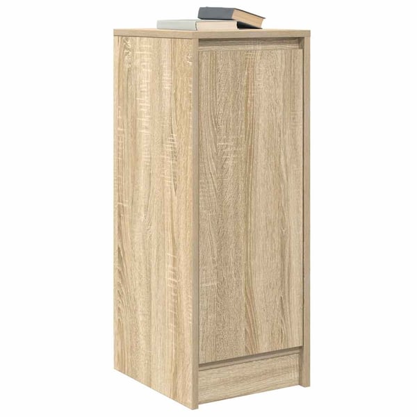 vidaXL Skjenk sonoma eik 29,5x34x76 cm konstruert tre