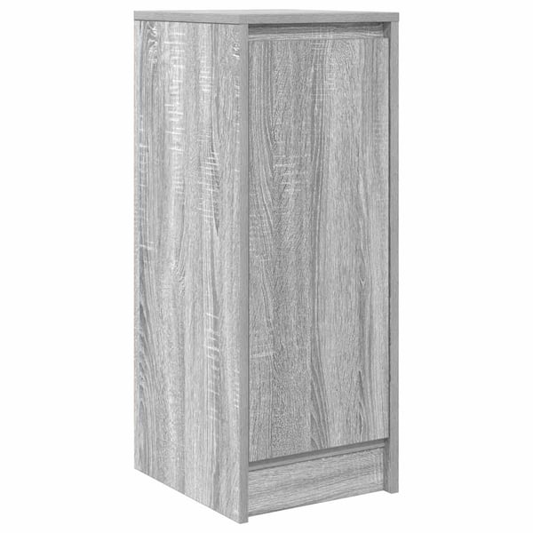 vidaXL Skjenk grå sonoma 29,5x34x76 cm konstruert tre