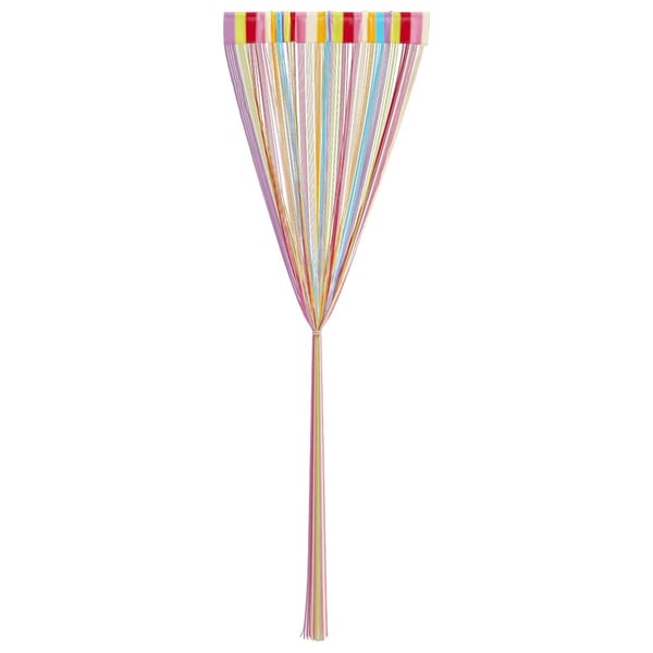 vidaXL String-verhot 2 kpl monivärinen 100x250 cm