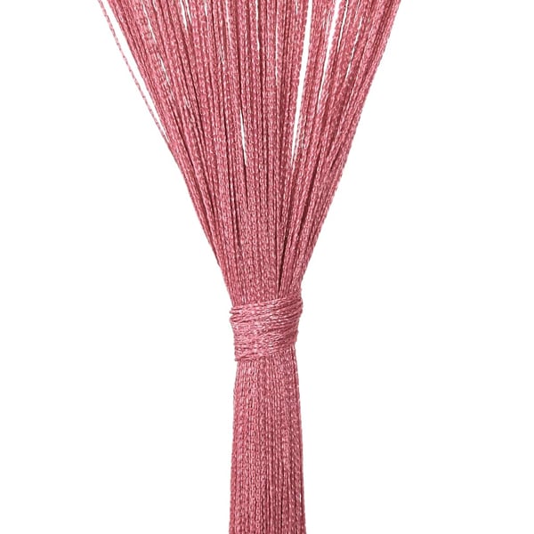 vidaXL Trådgardiner 2 stk rosa 140x250 cm
