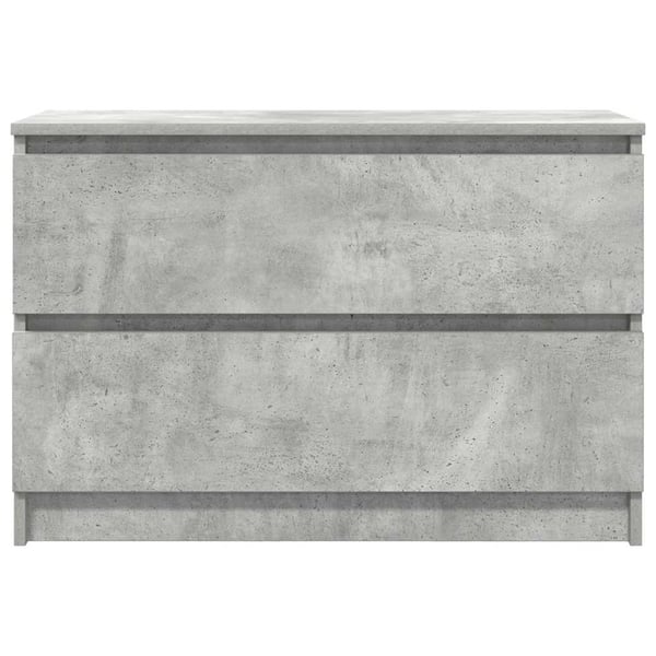 vidaXL TV-benk betonggrå 80x35x54 cm konstruert tre