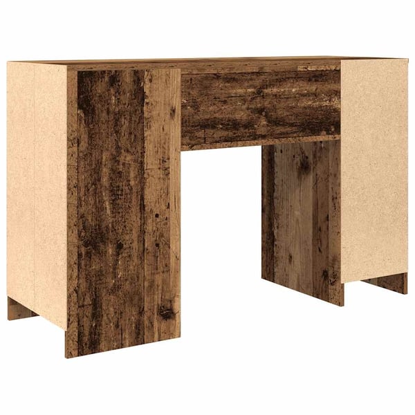 vidaXL Skrivebord gammelt tre 120x42x76 cm konstruert tre