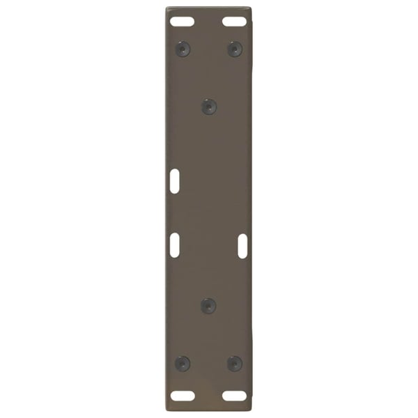vidaXL Salongbordben 2 stk naturstål 38 x (42-43,3) cm stål