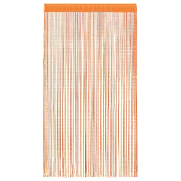 vidaXL Snøregardiner 2 stk oransje 100x250 cm