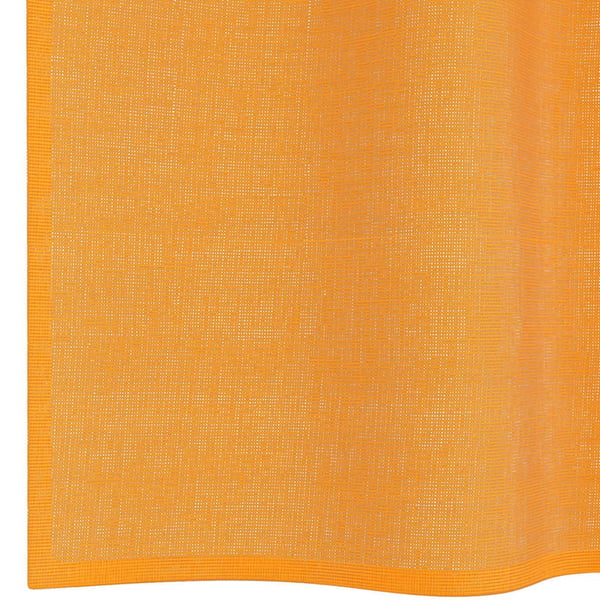 vidaXL Voilegardiner med hemper 2 stk oransje 140x260 cm