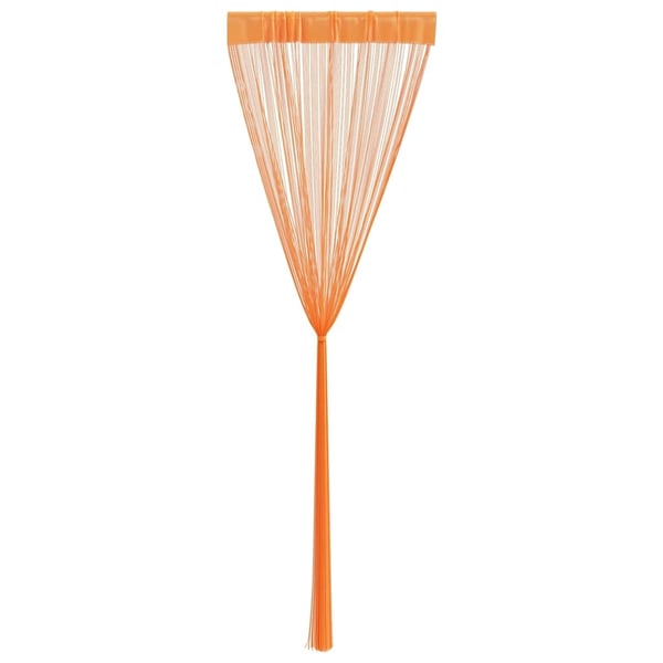 vidaXL String-verhot 2 kpl oranssi 140x250 cm