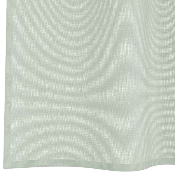vidaXL Voilegardiner med hemper 2 stk lysegrå 140x260 cm