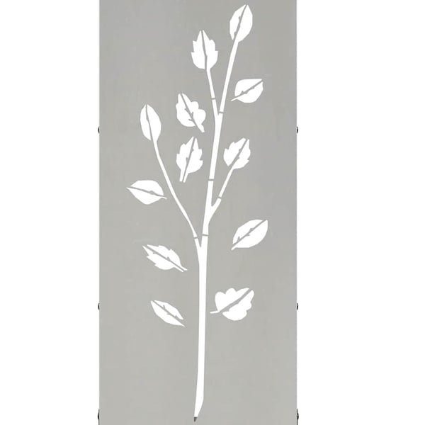 vidaXL Vedstativ 40x30x80 cm rustfritt stål