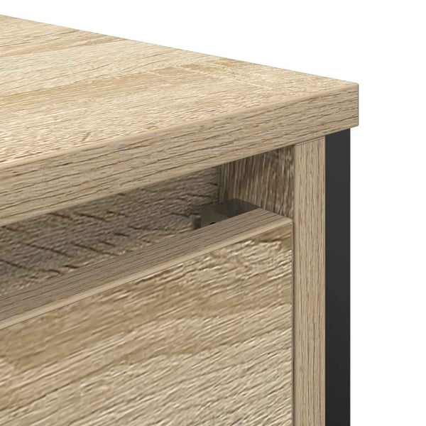 vidaXL Baderomsservantskap sonoma eik 60x34,5x60 cm
