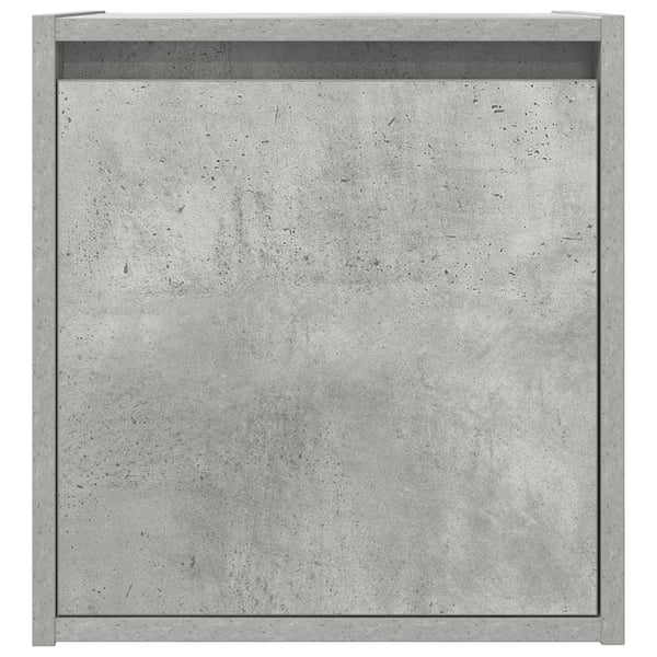 vidaXL væghængte sengeborde 2 stk. 38x34x40 cm betongrå
