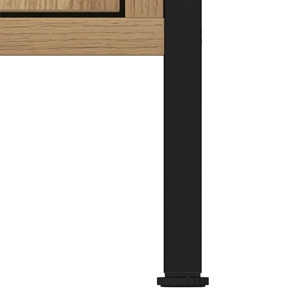 vidaXL Servantskap artisan eik 60x30x60 cm konstruert tre