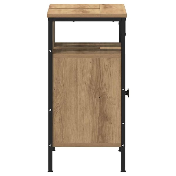 vidaXL Servantskap artisan eik 60x30x60 cm konstruert tre