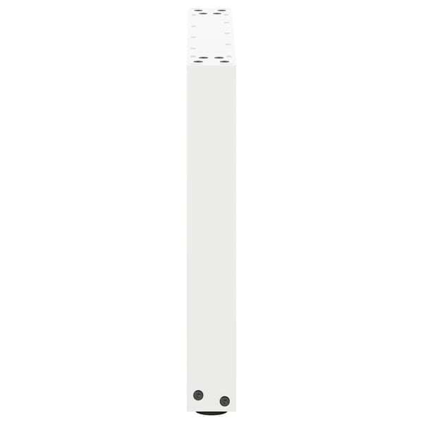 vidaXL sofabordsben U-formet 2 stk. hvid 50x(42-43) cm stål
