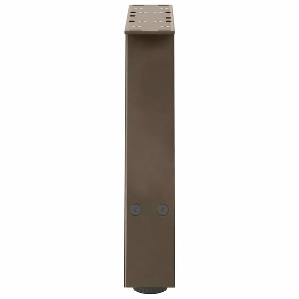 vidaXL Salongbordben A-formet 2 stk 50x(30-31) cm stål