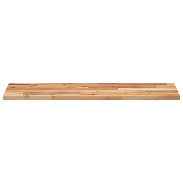 vidaXL bordplade 80x30x2 cm rektangulær massivt akacietræ