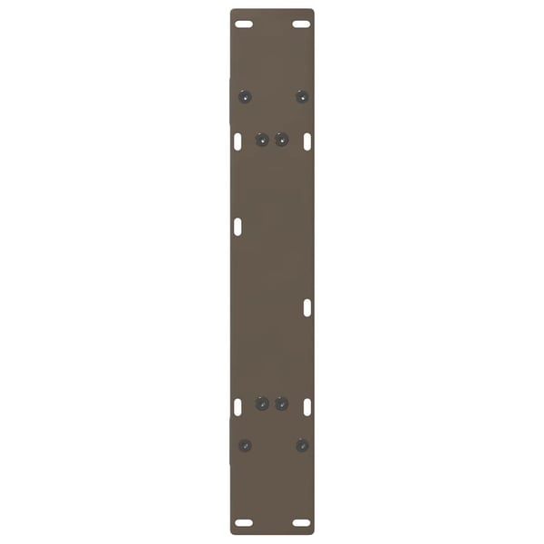 vidaXL Spisebordben A-formet 2 stk 80 x (72-73) cm stål