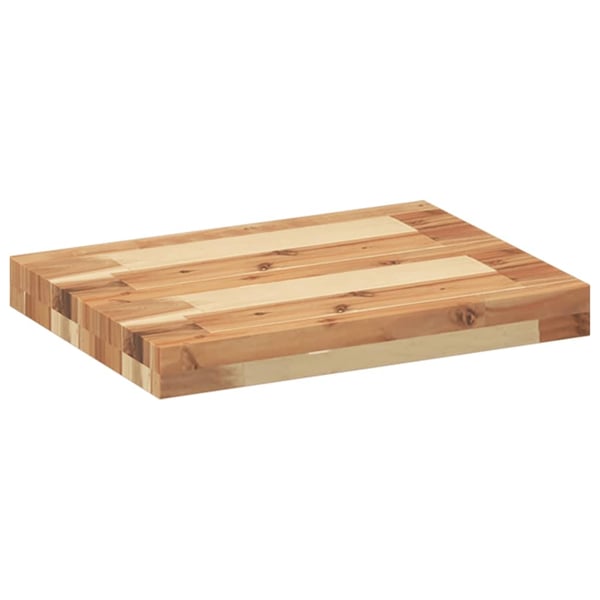 vidaXL Bordplate 40x30x4 cm rektangulær heltre akasie