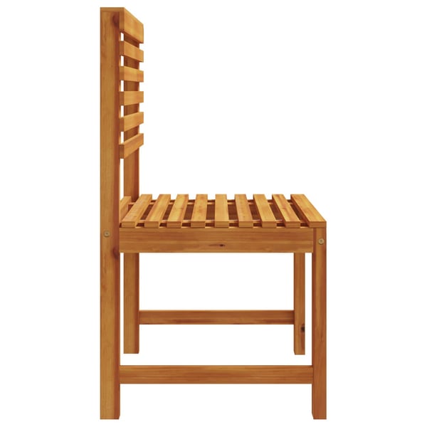 vidaXL Hage Stol 2 pcs Brun 50 x 50 x 91cm Massivt akasietre