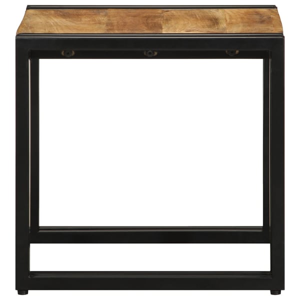 vidaXL Kaffebord Brun 40 x 40 x 38 cm Massiv mango tre