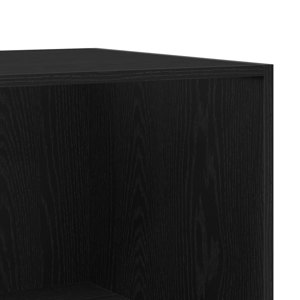 vidaXL Garderobeskap Svart Eik 50 x 50 x 200 cm Konstruert tre