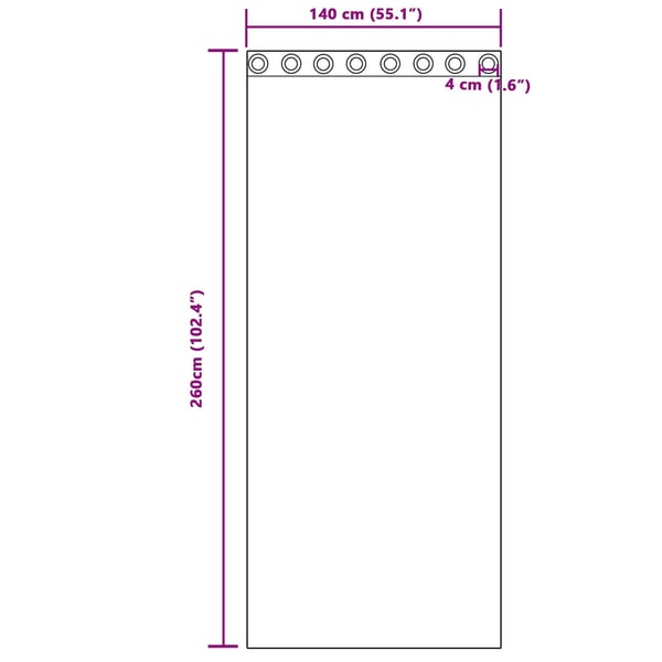vidaXL Pimennysverhot 2 pcs Vaaleanharmaa 140 x 260 cm Sametti