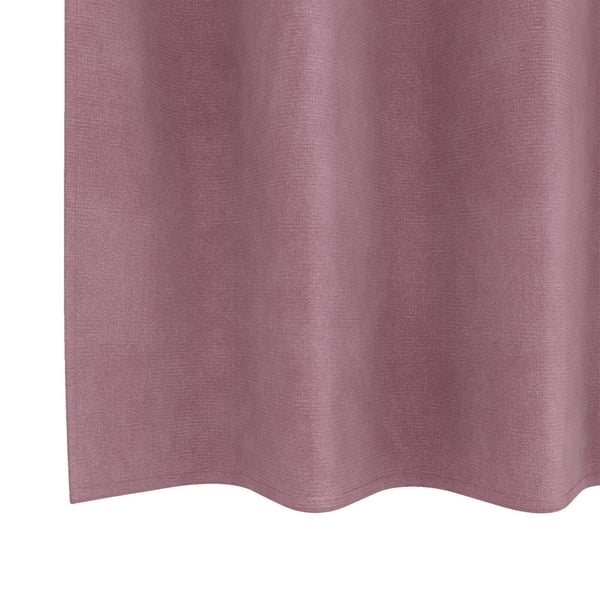 vidaXL Blendingsgardiner 2 pcs Mørk rosa 140 x 260 cm Fløyel